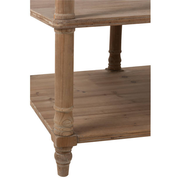 J-line - Console 6 Laden Hout Naturel - 131x70x95cm