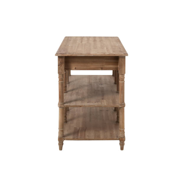 J-line - Console 6 Laden Hout Naturel - 131x70x95cm