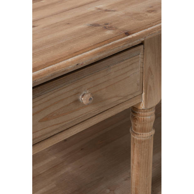 J-line - Console 6 Laden Hout Naturel - 131x70x95cm