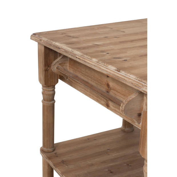 J-line - Console 6 Laden Hout Naturel - 131x70x95cm