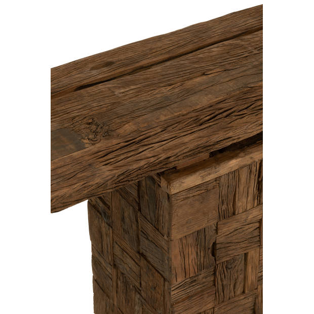 J-line - Console Woody Hout Naturel - 150x40x75cm