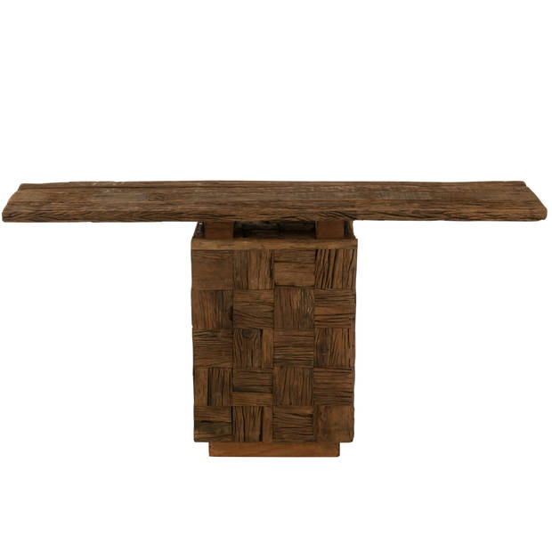 J-line - Console Woody Hout Naturel - 150x40x75cm