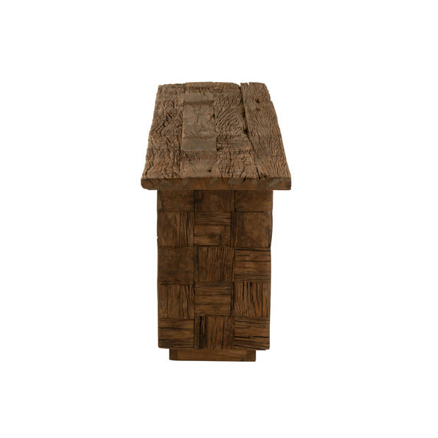 J-line - Console Woody Hout Naturel - 150x40x75cm