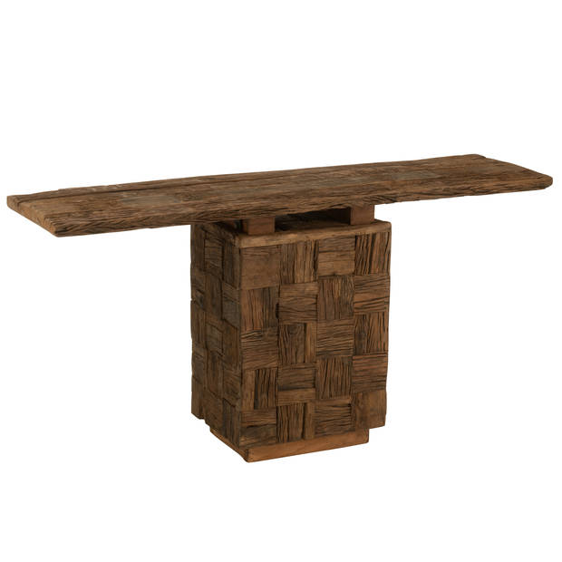 J-line - Console Woody Hout Naturel - 150x40x75cm