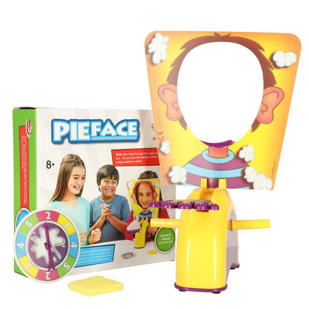 Pie Face Party Game Taart in het Gezicht Gezelschapsspel - Pie Face Spel met Slagroom