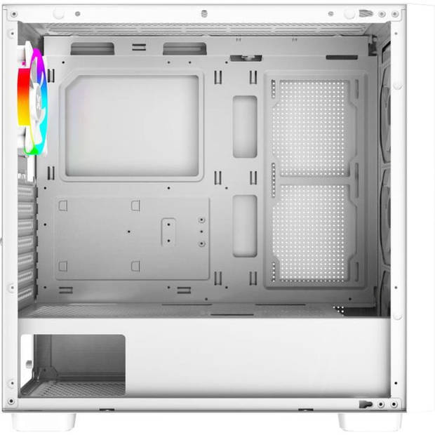 PC-behuizing - XIGMATEK - Gaming G Pro Arctic (wit) - Middelgrote toren - E-ATX-formaat - 4x120 mm LED A-RGB