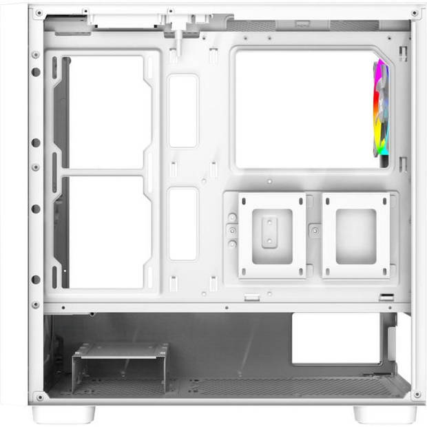 PC-behuizing - XIGMATEK - Gaming G Pro Arctic (wit) - Middelgrote toren - E-ATX-formaat - 4x120 mm LED A-RGB