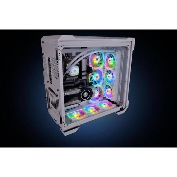 THERMALTAKE SWAFAN EX12 ARGB Sync - 120 mm ventilator voor pc-behuizing - Wit