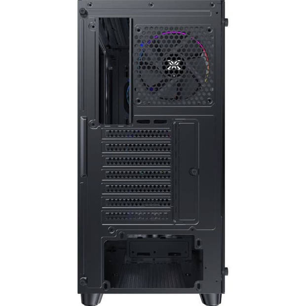 PC-behuizing - XIGMATEK - Gaming G Pro - Medium toren - E-ATX-formaat - Zonder voeding - Zwart