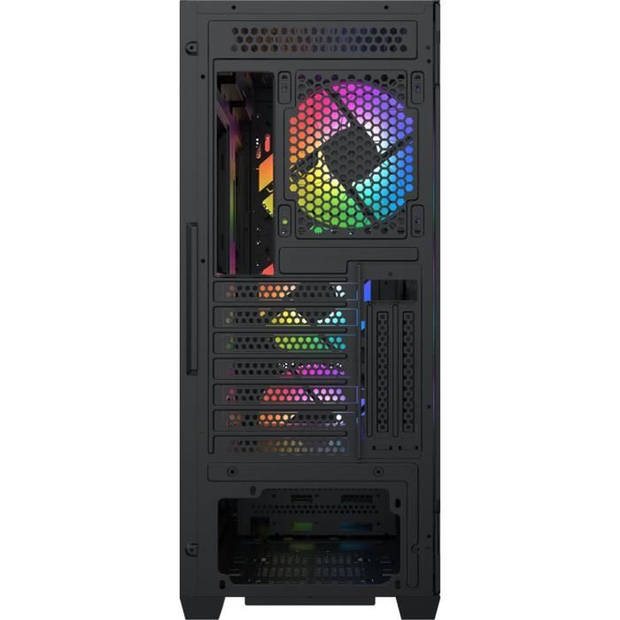 PC-behuizing - XIGMATEK - Anubis Pro 4FX (zwart) - Medium tower - E-ATX-formaat - Zonder voeding