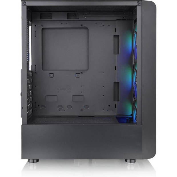 PC-behuizing - THERMALTAKE - S200 TG ARGB (zwart) - Medium tower - ATX-formaat - Zonder voeding