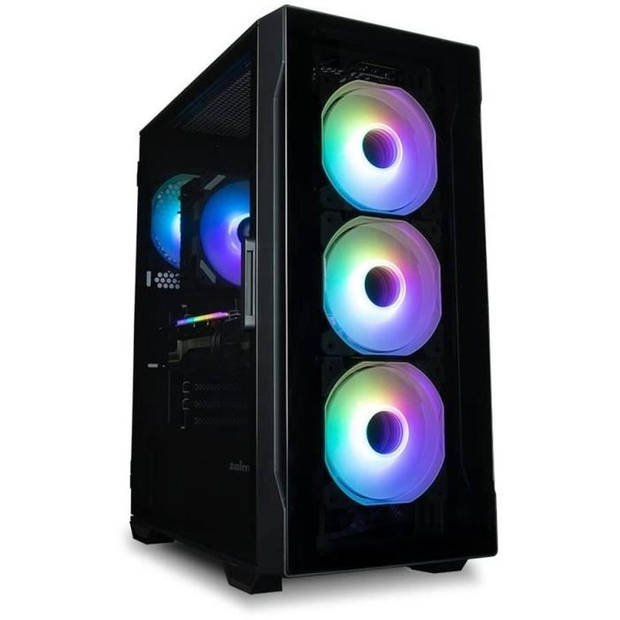 PC-behuizing zonder voeding - ZALMAN i3 NEO TG (zwart) - Medium toren - ATX-formaat