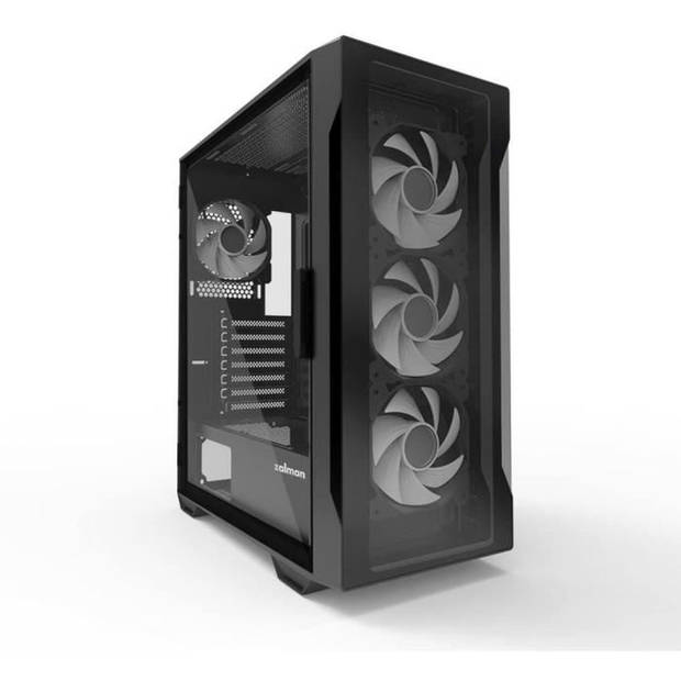 PC-behuizing zonder voeding - ZALMAN i3 NEO TG (zwart) - Medium toren - ATX-formaat