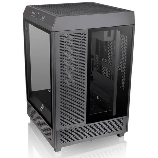 PC-behuizing - THERMALTAKE - The TOWER 500 (zwart) - Behuizing zonder voeding - Medium toren - E-ATX-formaat