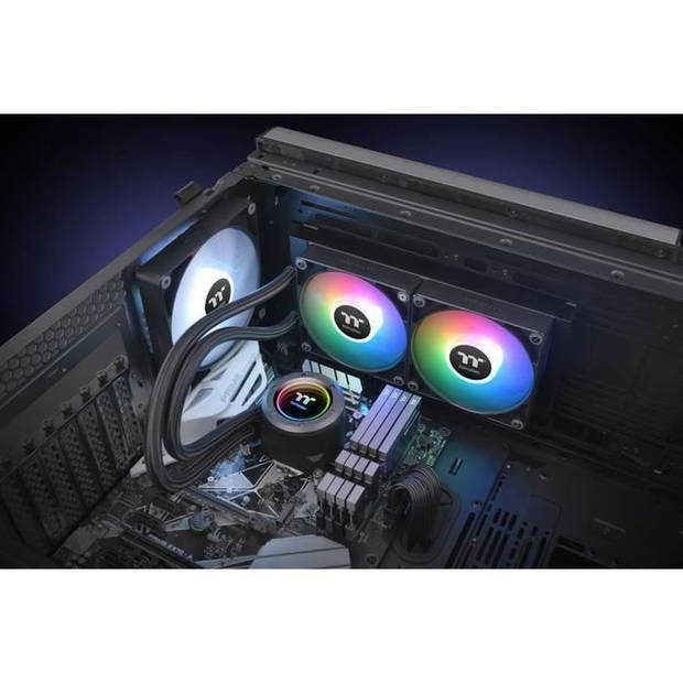 THERMALTAKE TH240 V2 A-RGB Sync - Waterkoeling AIO - 2x120mm