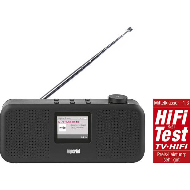 Nedis DAB+ Radio - 22-126-10 - Zwart