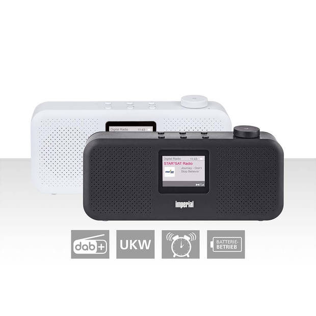 Nedis DAB+ Radio - 22-126-10 - Zwart