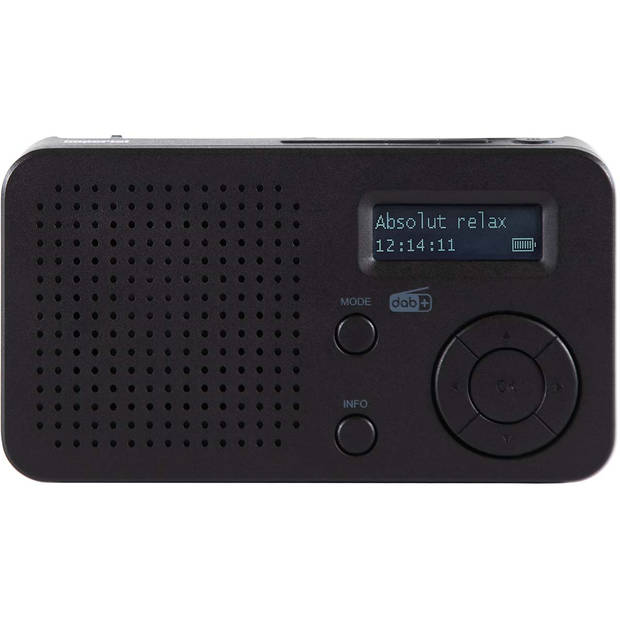 Nedis DAB+ Radio - 22-128-00 - Zwart