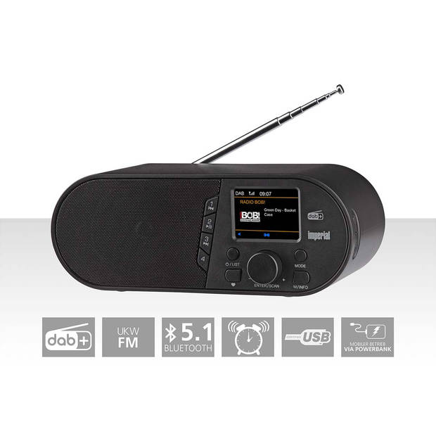 Nedis DAB+ Radio - 22-314-00 - Zwart