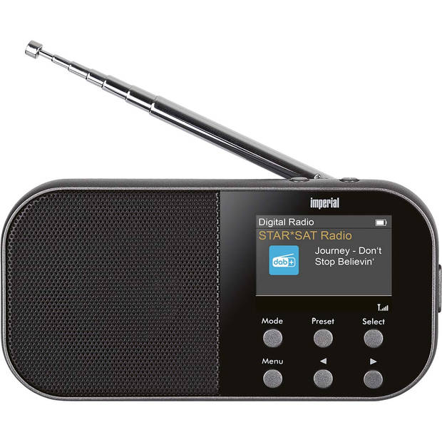 Nedis DAB+ Radio - 22-125-00 - Zwart