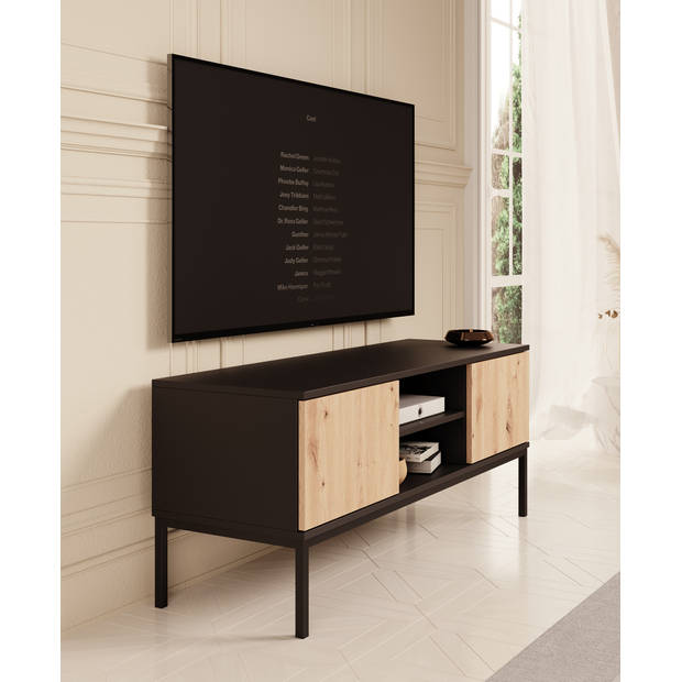 Meubella TV-Meubel Lagos - Eiken - 120 cm