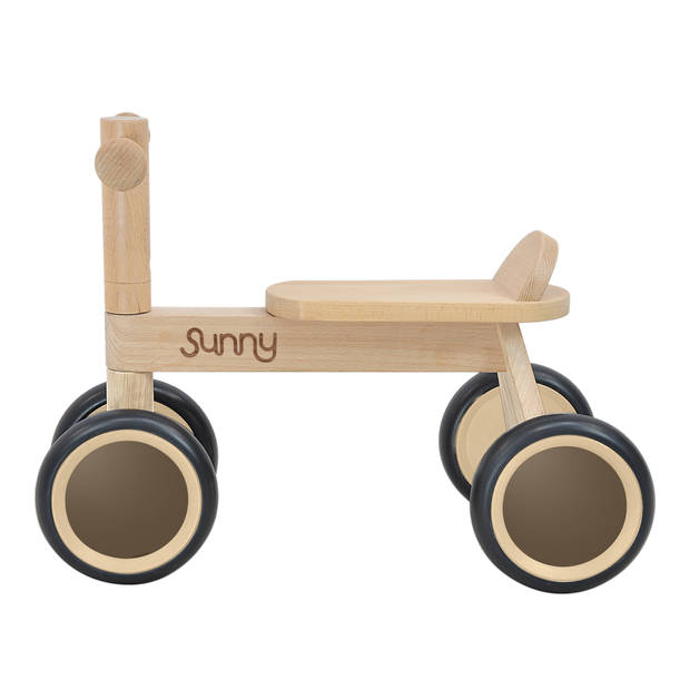 Sunny Mini Walker Loopfiets voor Kinderen van Hout Voor Binnen en Buiten