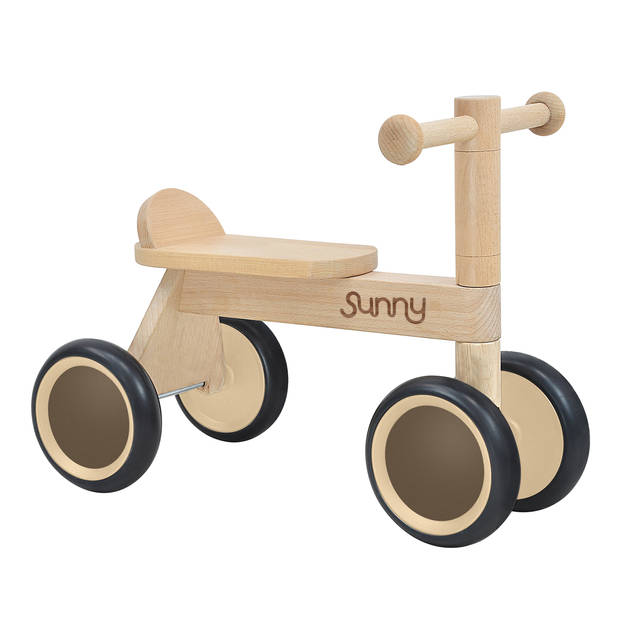 Sunny Mini Walker Loopfiets voor Kinderen van Hout Voor Binnen en Buiten