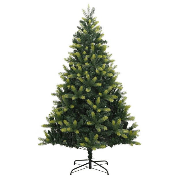 vidaXL Kunstkerstboom met scharnieren en standaard 180 cm