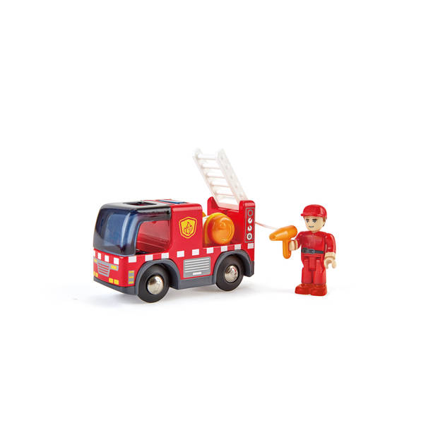 Hape Brandweerwagen met sirene