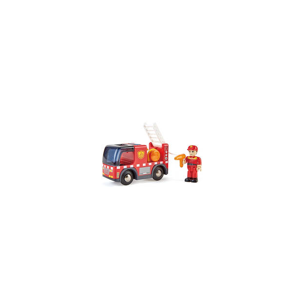 Hape Brandweerwagen met sirene