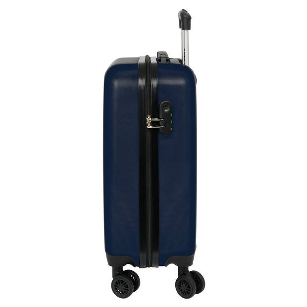 Handbagagekoffer F.C. Barcelona 24/25 Kastanjebruin Marineblauw 20'' 20 L 34,5 x 55 x 20 cm