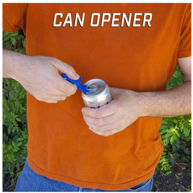 Knaak Blikopener - Shotgun Tool - Zwart - Flesopener - Bieropener