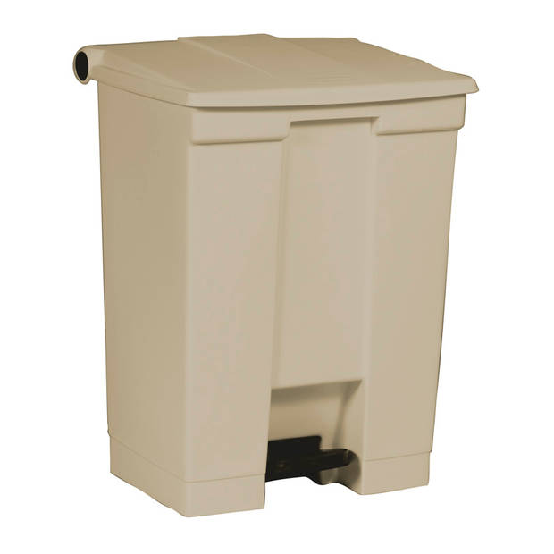 Rubbermaid - Step-On Classic container 68 liter - Polyethylene - beige