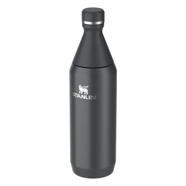 Stanley Thermosfles The All Day Slim Bottle - Black - 600 ml