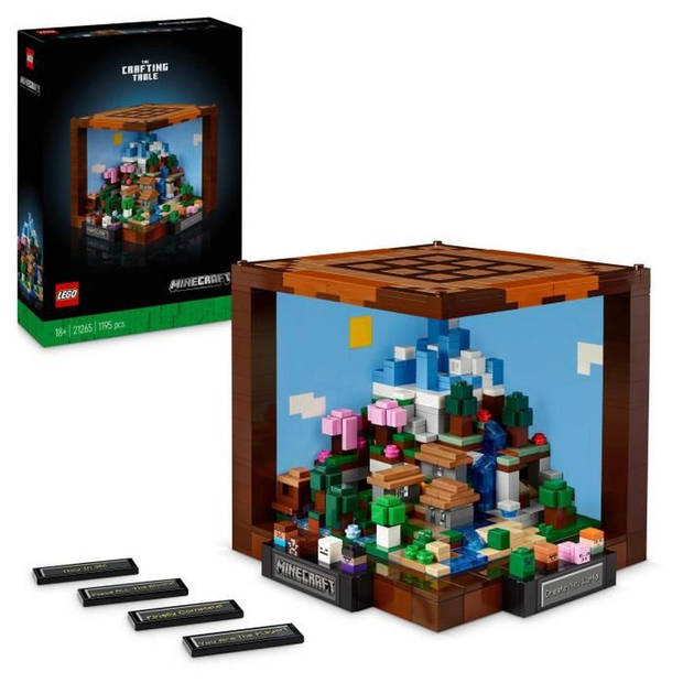 LEGO Minecraft 21265 De werkbank - Bouw- en ontdekkingsset - Cadeau voor volwassenen