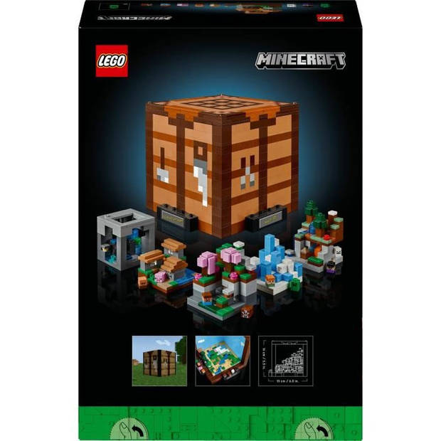 LEGO Minecraft 21265 De werkbank - Bouw- en ontdekkingsset - Cadeau voor volwassenen