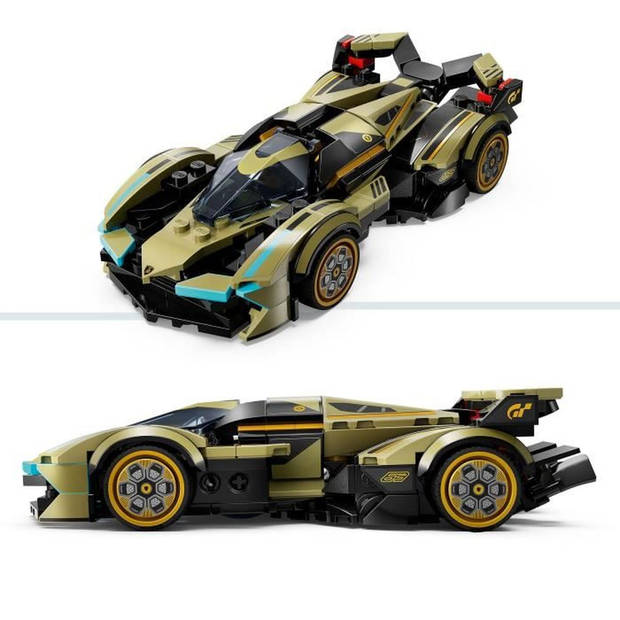 LEGO Speed Champions 76923 Lamborghini Lambo V12 Vision GT Super Car, speelgoedvoertuig