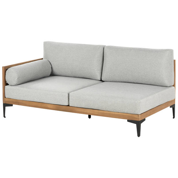 Beliani CAVEZZO - Tuinsofa-Grijs-FSC® gecertificeerd acaciahout