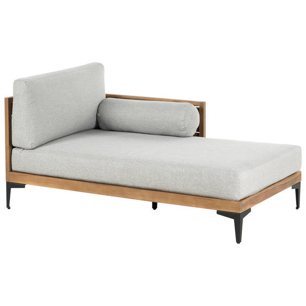 Beliani CAVEZZO - Tuinsofa-Grijs-FSC® gecertificeerd acaciahout