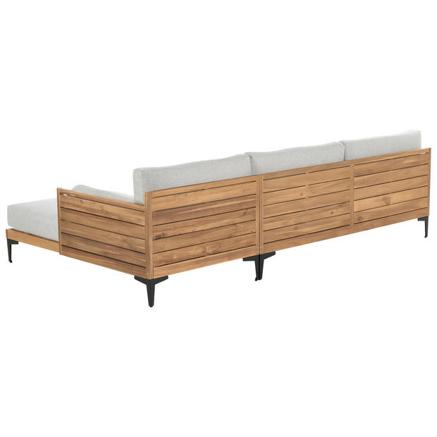 Beliani CAVEZZO - Tuinsofa-Grijs-FSC® gecertificeerd acaciahout