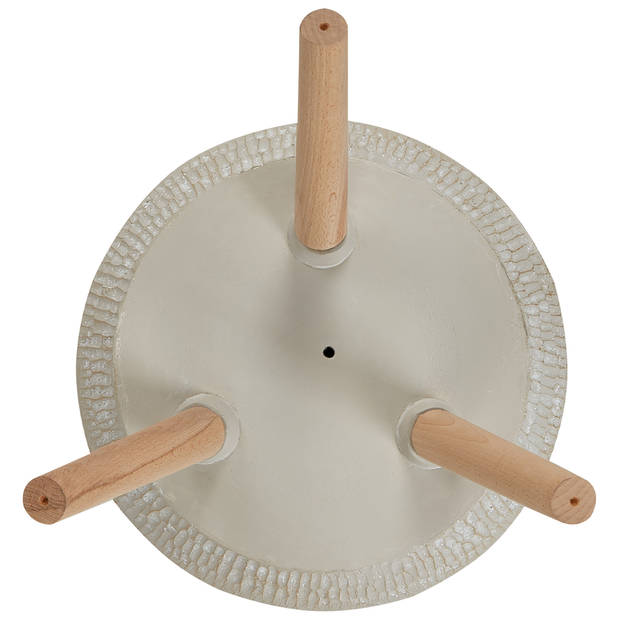 Beliani ATHAEA - plantenbak voor buiten-Beige-Magnesiumoxide