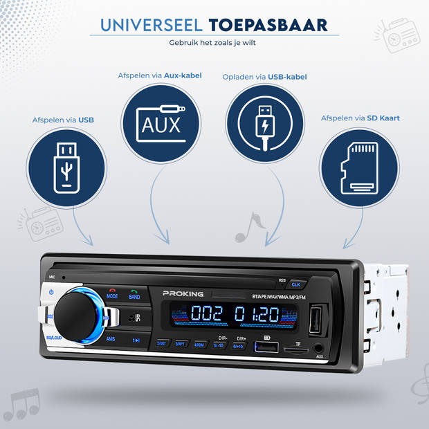 Bluetooth autoradio