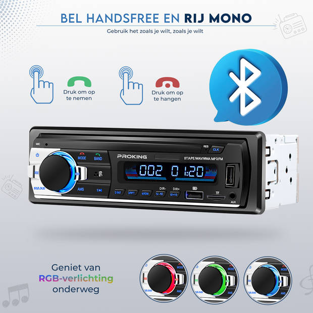 Bluetooth autoradio