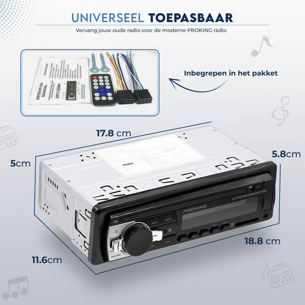 Bluetooth autoradio