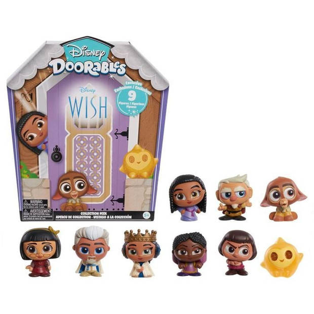 Verzamelbeeldjes - DISNEY - Collector Wish box - 9 exclusieve beeldjes waarvan 1 zeldzaam