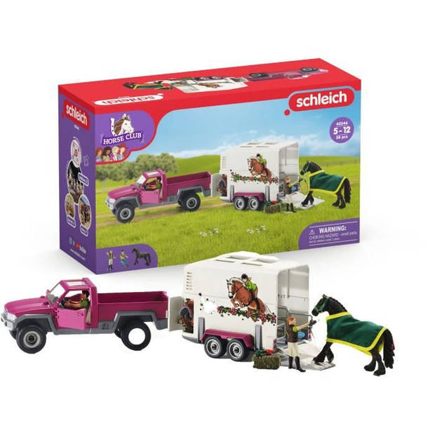 SCHLEICH - Pick-up met paardentrailer - 42346 - Horse Club assortiment