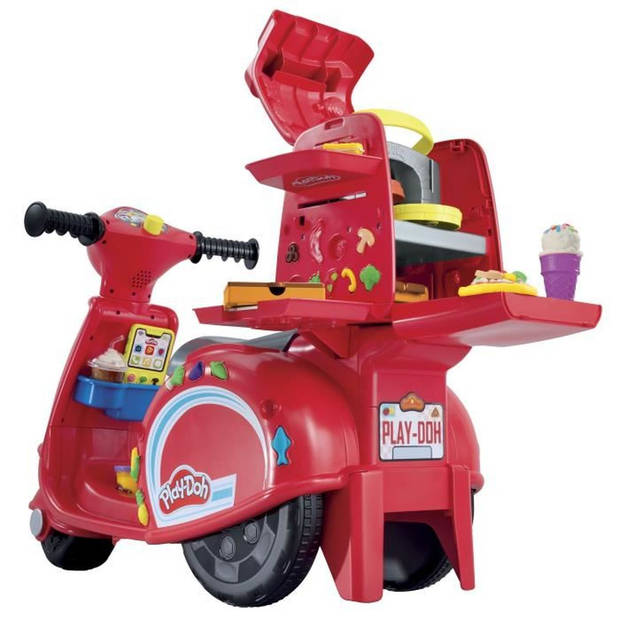 Play-Doh My Pizza Scooter, doe-het-zelf-modelleringsdeegspeelgoed voor kinderen