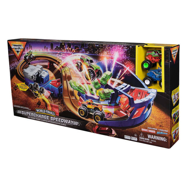 Monster Jam 1:64 Booster Playset