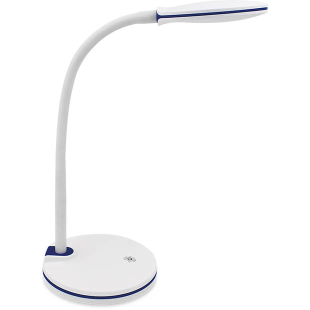 LED Bureaulamp - Brinton - 4.5W 350lm - Helder/Koud Wit 5000K - Dimbaar - Wit