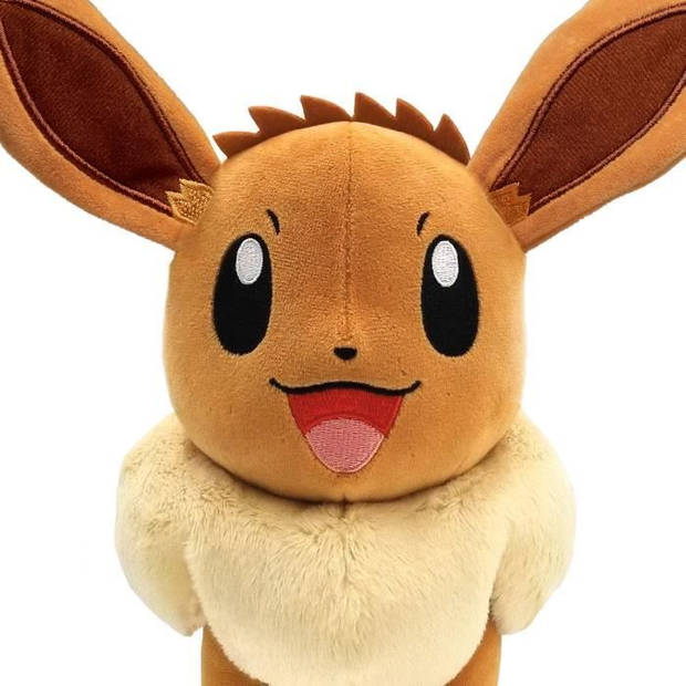 Pluche - BANDAI - Pokémon Eevee - 30 cm, pure zachtheid en tederheid